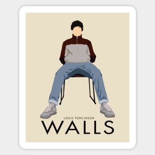 Louis tomlinson Walls vinyl  Sticker for Sale by lttwofus