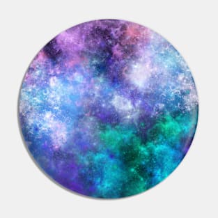 Abstract Galaxy Pin