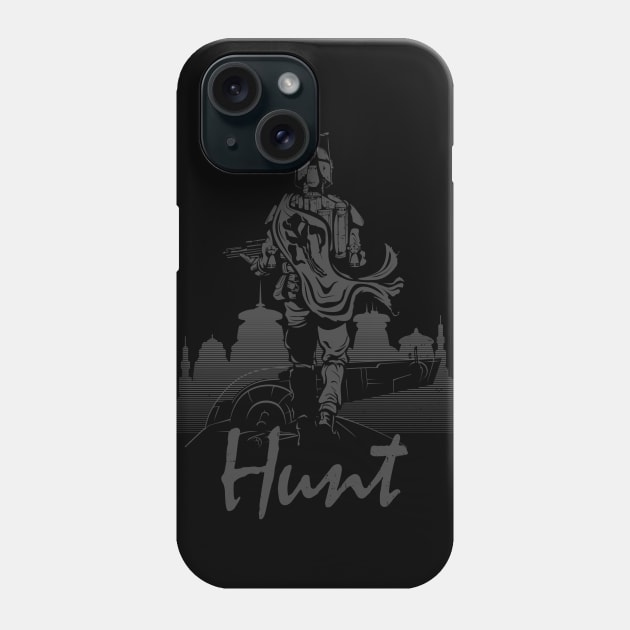 Hunt (Blackout Edition) Phone Case by djkopet