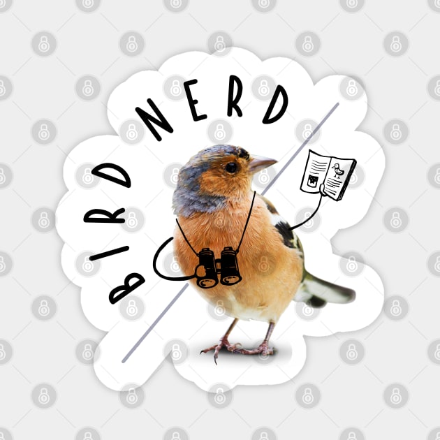 Bird Nerd Magnet by Gintron