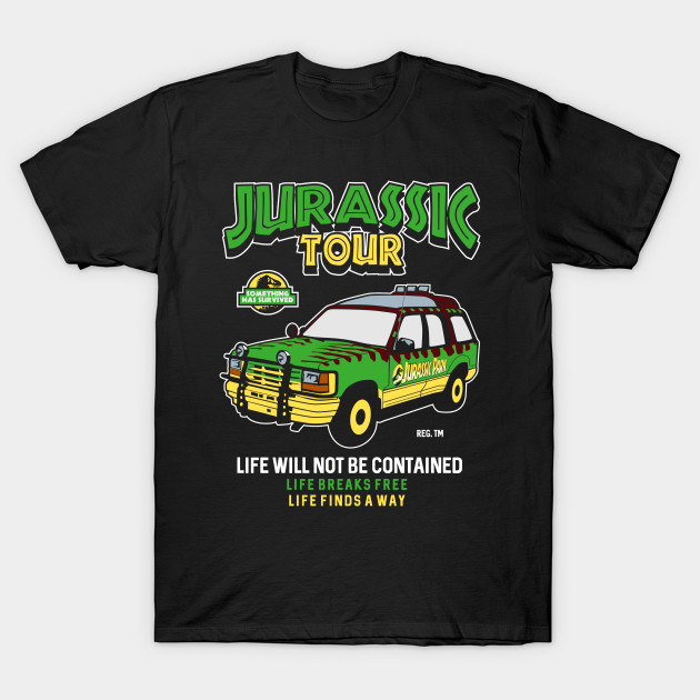 Discover Jurassic Park Classic Retro - Jurassic Park - T-Shirt