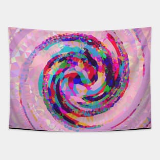 Diamond Confetti Swirl Tapestry