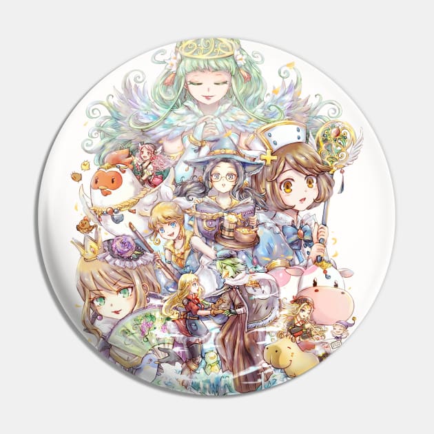Fantasy Harvest Moon / Story of Seasons Friends of Mineral Town Pin by candypiggy