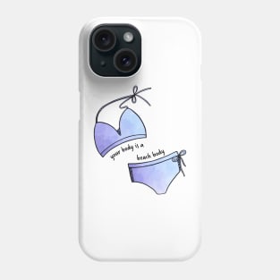 Bikini Beach Body Body Positivity Phone Case