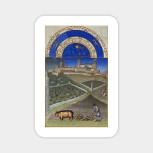 Très Riches Heures du Berry - Frères de Limbourg Magnet