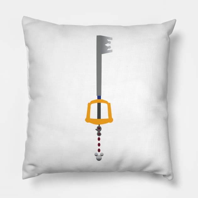 Kingdom Key Pillow by mariahmilller