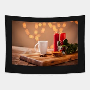 christmas food and drink Tapestry