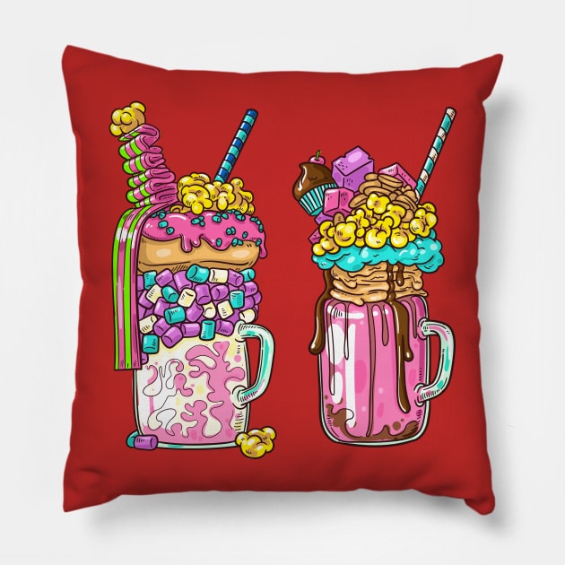 Milkshake Pillow by Mako Design 