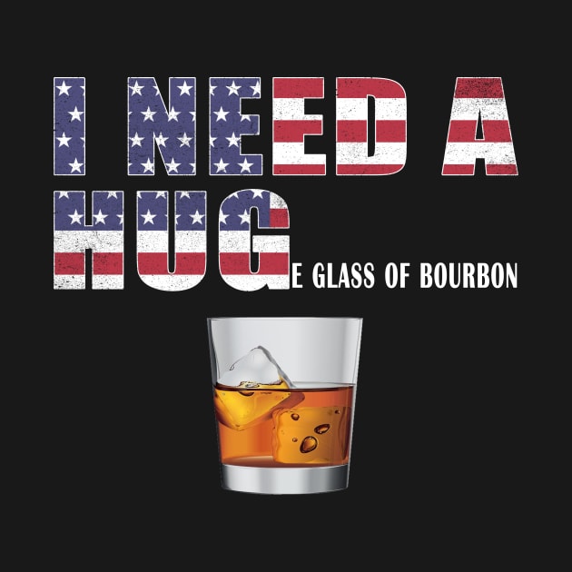 Bourbon whiskey American Flag Patriot Graphic USA Patriotic by nangtil20