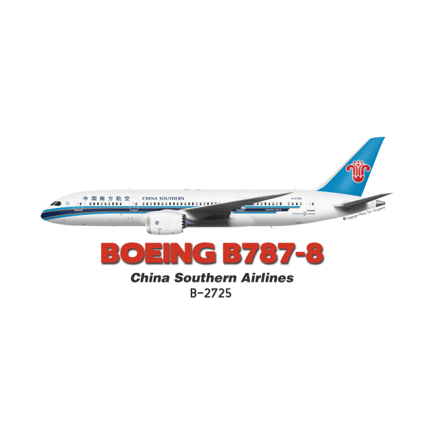 Boeing B787-8 - China Southern Airlines by TheArtofFlying