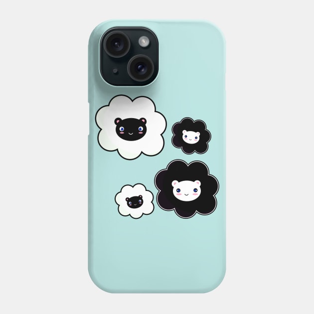 sheep friends Phone Case by shannonpaints