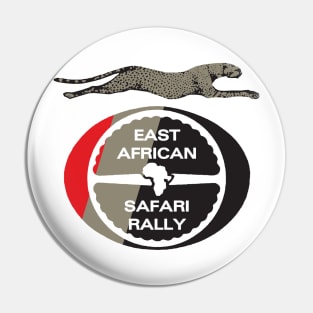 East African Safari Rally 1987 Pin