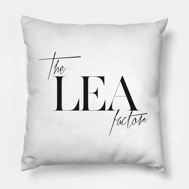 The Lea Factor Pillow by TheXFactor