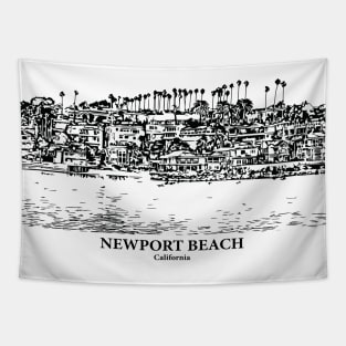 Newport Beach - California Tapestry