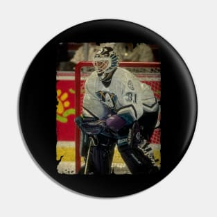 Guy Hebert, 2,76 GAA in Mighty Ducks of Anaheim Pin