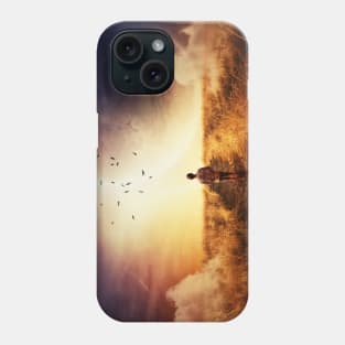 boy's cosmic walk Phone Case