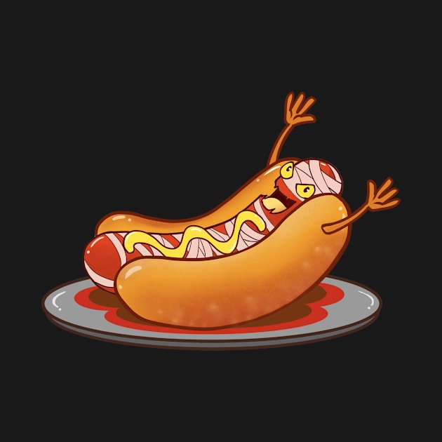 B-bloody Hotdog by chomm13