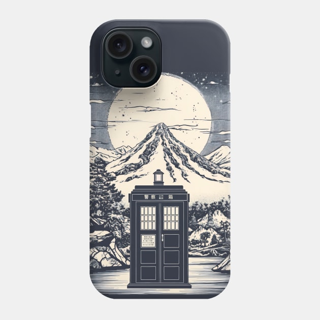 Japanese Tardis Phone Case by DesignedbyWizards