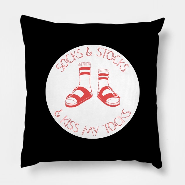 Socks 'n Stocks Pillow by lupi