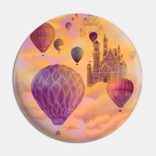 Dawn in the Cloud Kingdom Pin