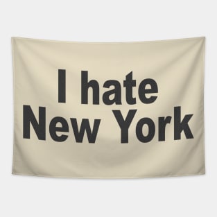 classic design i hate new york vintage retro Tapestry