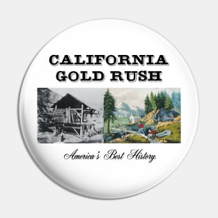 California Gold Rush Pin