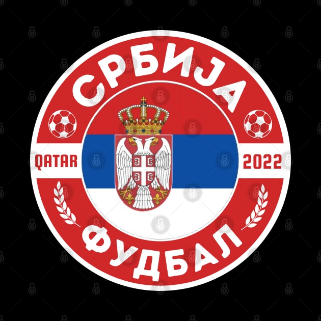 Serbia Football by footballomatic