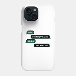 Jets WYD Text Phone Case