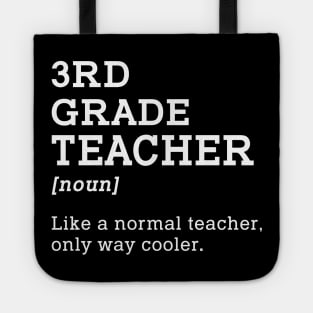 3rd Grade Teacher Gift Idea for Third Grade Teacher Tote