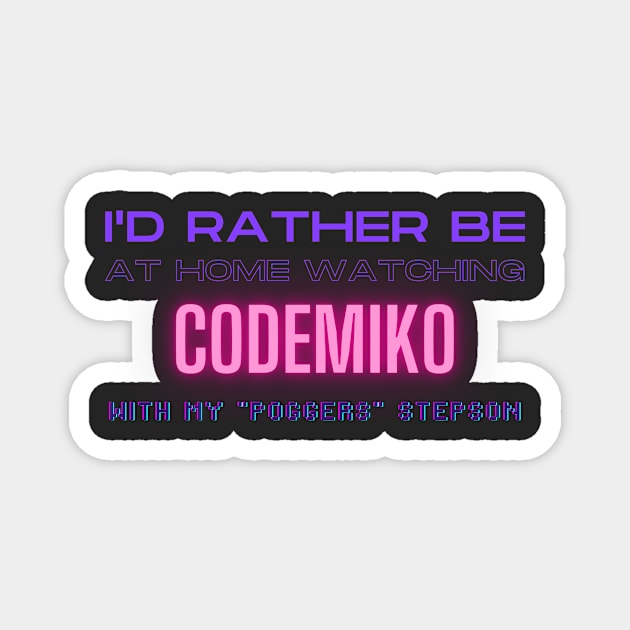 CodeMiko poggers stepson twitch youtube content creator Magnet by LWSA