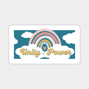 Unity Is Power United Against Hate for Women's Rights Protest Magnet