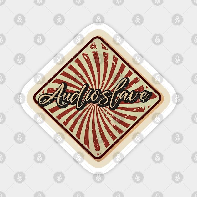 Audio slave vintage design on top Magnet by agusantypo