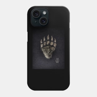 Bear track Phone Case