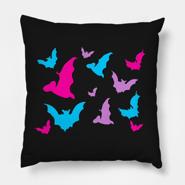 Batty Bats! Pillow by POPCULT