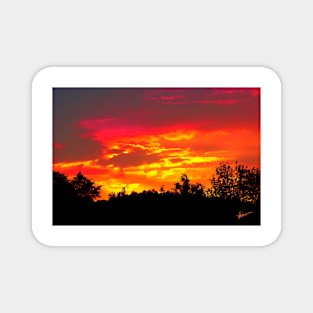 New Mexico Sunset Magnet