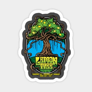 Lemon Tree Cannabis Strain Art Magnet