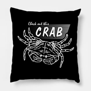 Check the Crab Pillow