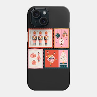 Christmas stamps 2 Phone Case