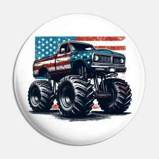 Monster Truck Pin