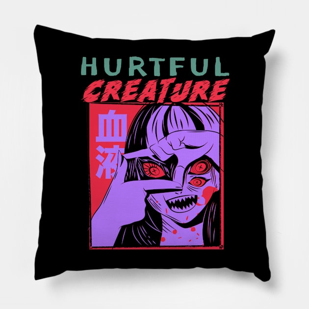 anime Japanese game art Pillow by WOAT