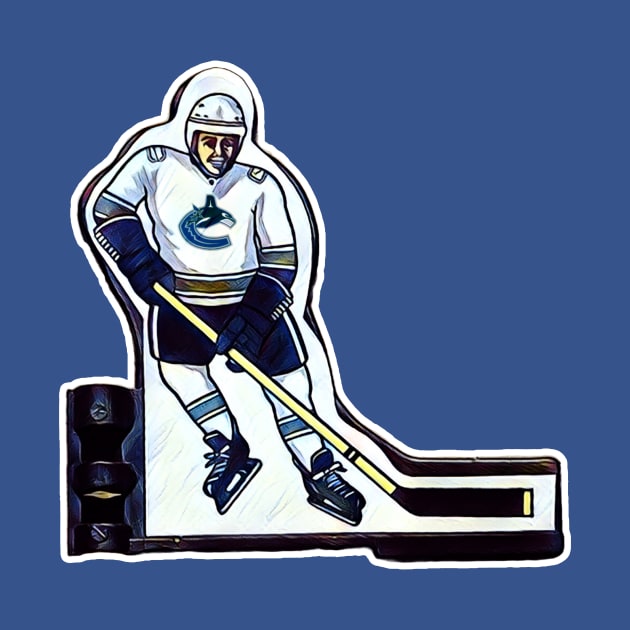 Coleco Table Hockey Players - Vancouver Canucks by mafmove