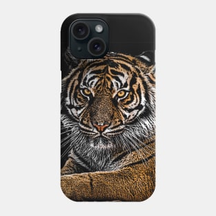 Tiger art Phone Case