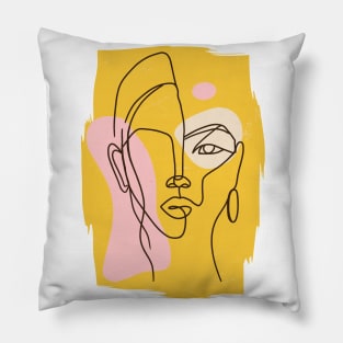Abstract woman Pillow
