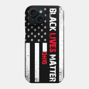 Ohio black lives matter Flag American Vintage Phone Case