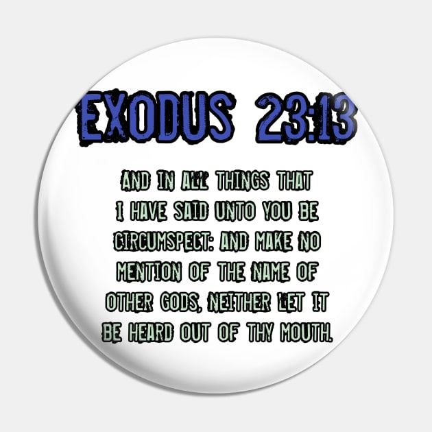 Exodus 23:13 Pin by Yachaad Yasharahla