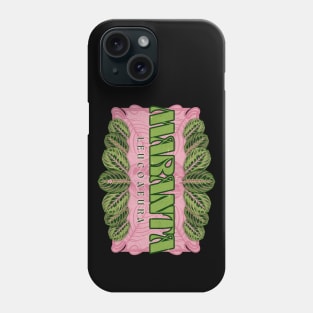 Trippy Maranta Prayer Plant Phone Case