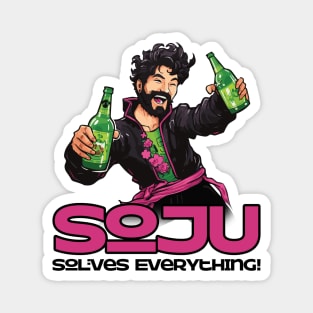 Soju Solves Everything Magnet