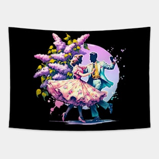 Enchanting Lilac Sunday Dance Tapestry