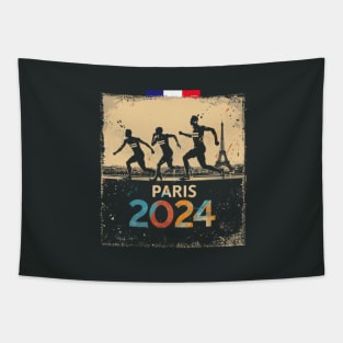 Paris 2024, sprint race Tapestry