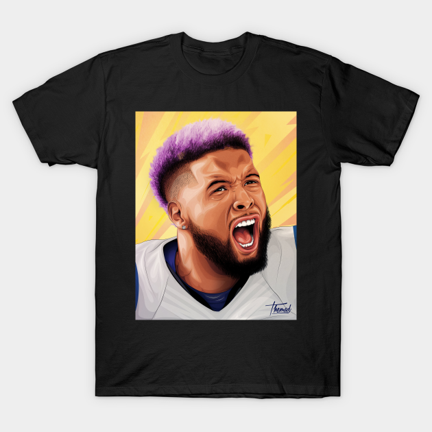 Odell Beckham Jr Shirt, Bootleg T-Shirt Designs American Football